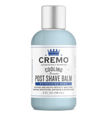 NEW Cremo Barber Grade Cooling Post Shave Balm Refreshing Mint 4 fl oz
