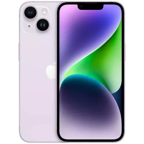 Apple iPhone 14+ plus 128gb PURPLE color Factory Unlocked 1 year ex warranty - Afbeelding 1 van 1