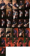 26 DIFFERENT 4X6 PHOTOS OF OF DAVID GILMOUR OF PINK FLOYD  IN CONCERT