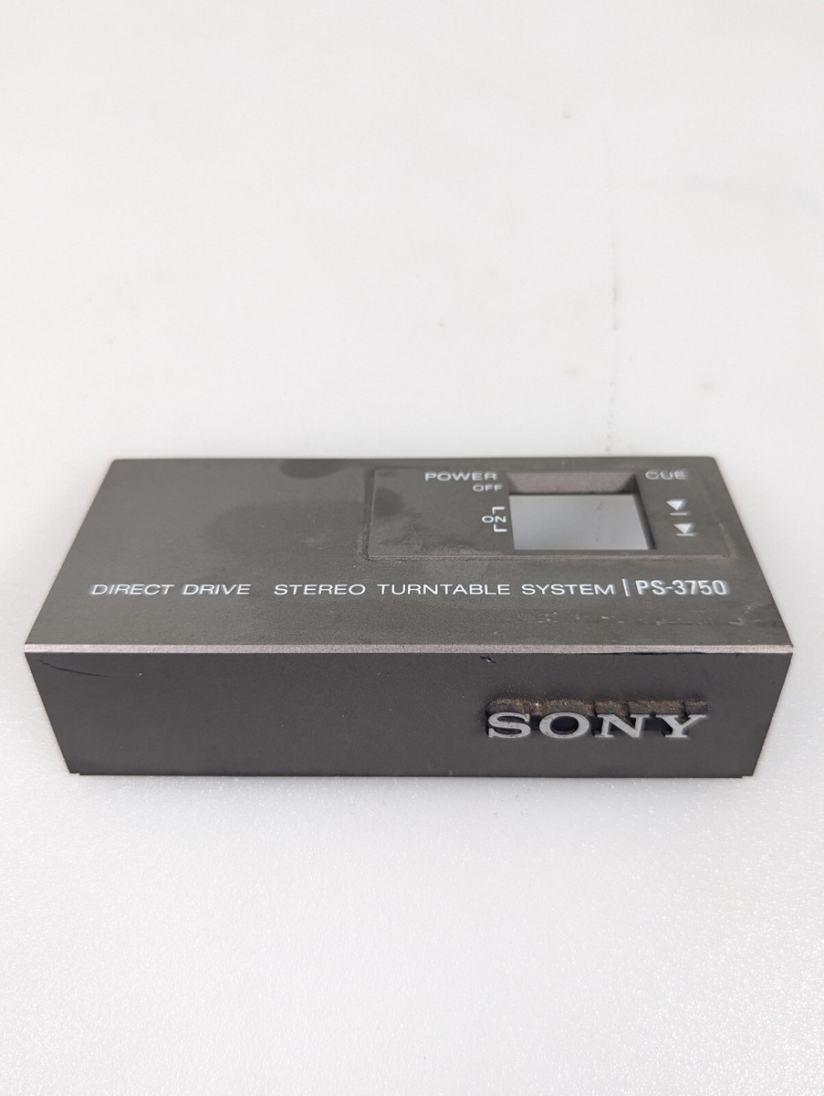 Vintage Sony PS-3750 Turntable parts:Cord,Shell,Bracket