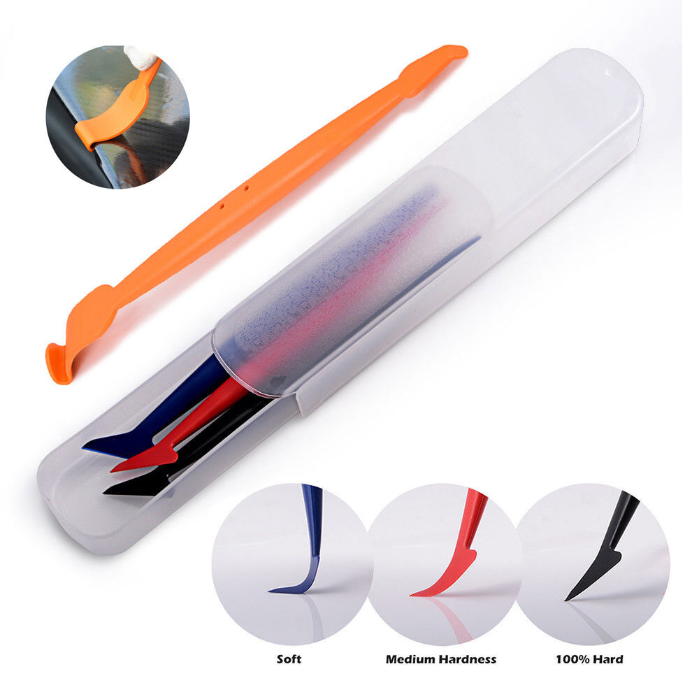 Window Tint Tools Pouch W/ Gasket Tuck Squeegee Felts For Car Wrap