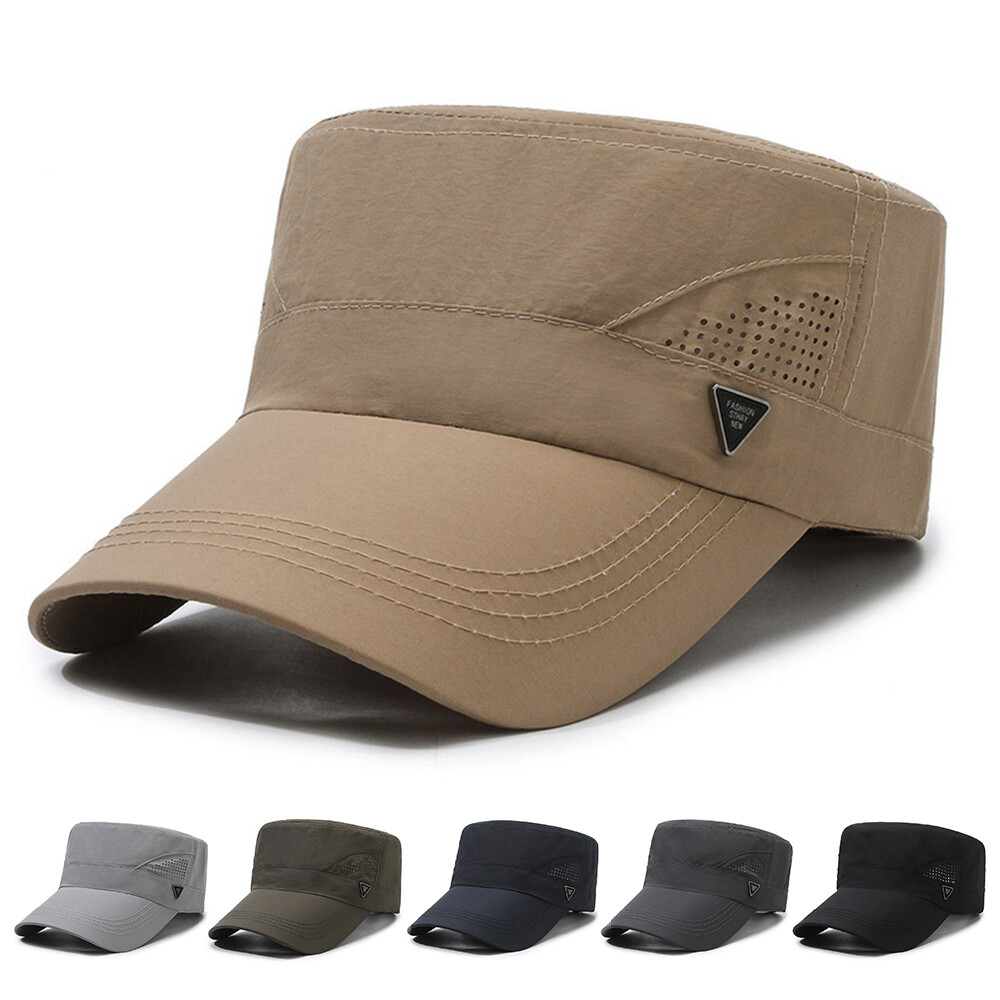 APL Cappello da Baseball Regolabile per Uomo e Donna Cappello Esercito Semplice Piatto 