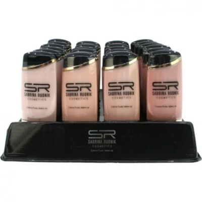 SABRINA COSMETICS Make Up 35ml Fond de Teint Naturel Nuance Peau Mat Crème Liquide effet Poudre 4