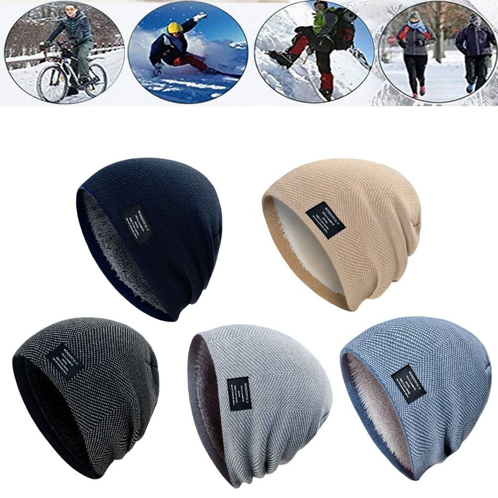 APL berretto antivento cappello termico berretto lavorato a maglia berretto caldo cappello pile invernale