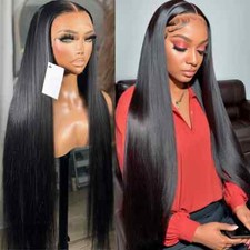 Straight Hd 13x4 13x6 Lace Front Human Hair Wigs Brazilian 4x4 5x5 Closure Wig
