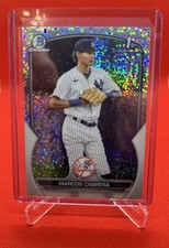 2023 Bowman Chrome 1st Marcos Cabrera #BCP-46 Speckle Refractor /299 Yankees