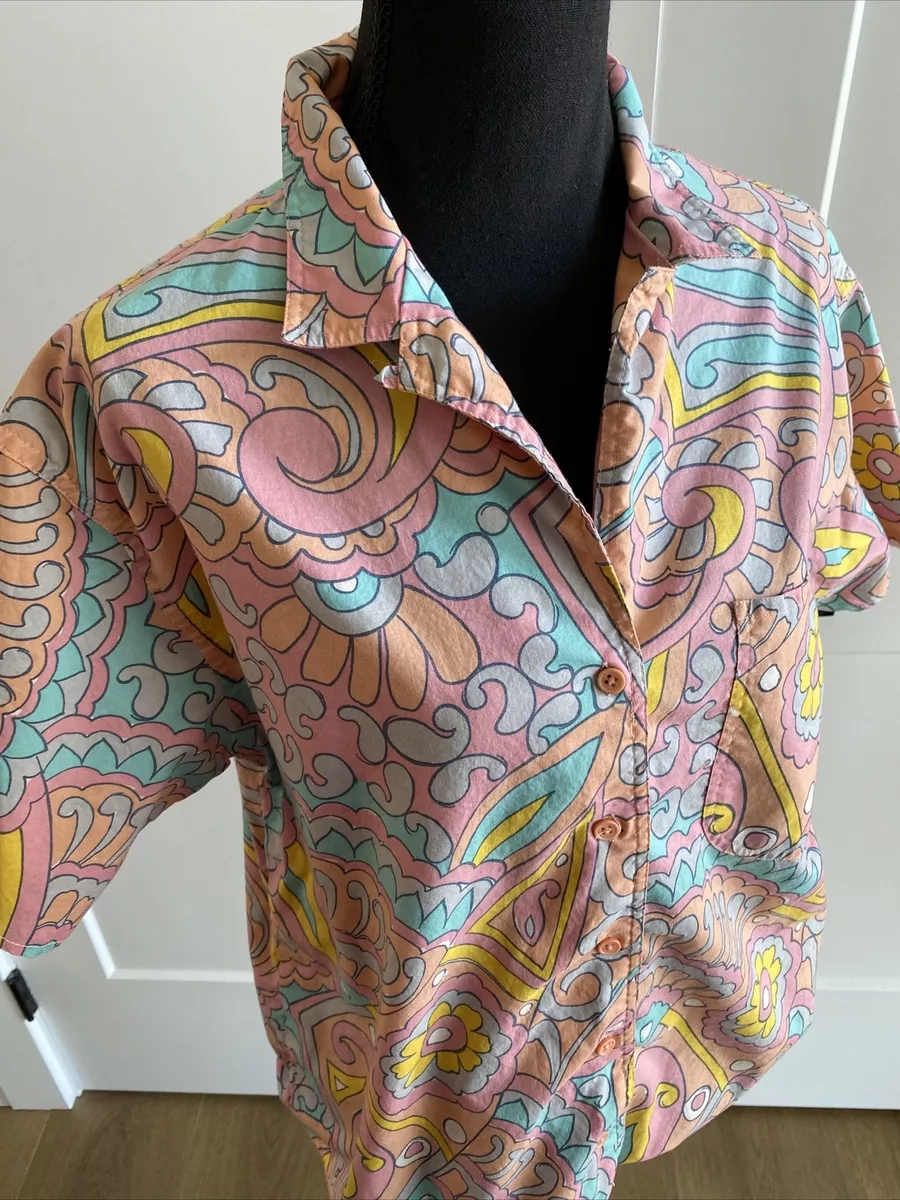 Psychedelic Bubblegum Dreams Vintage woolrich woman Shirt Hippy