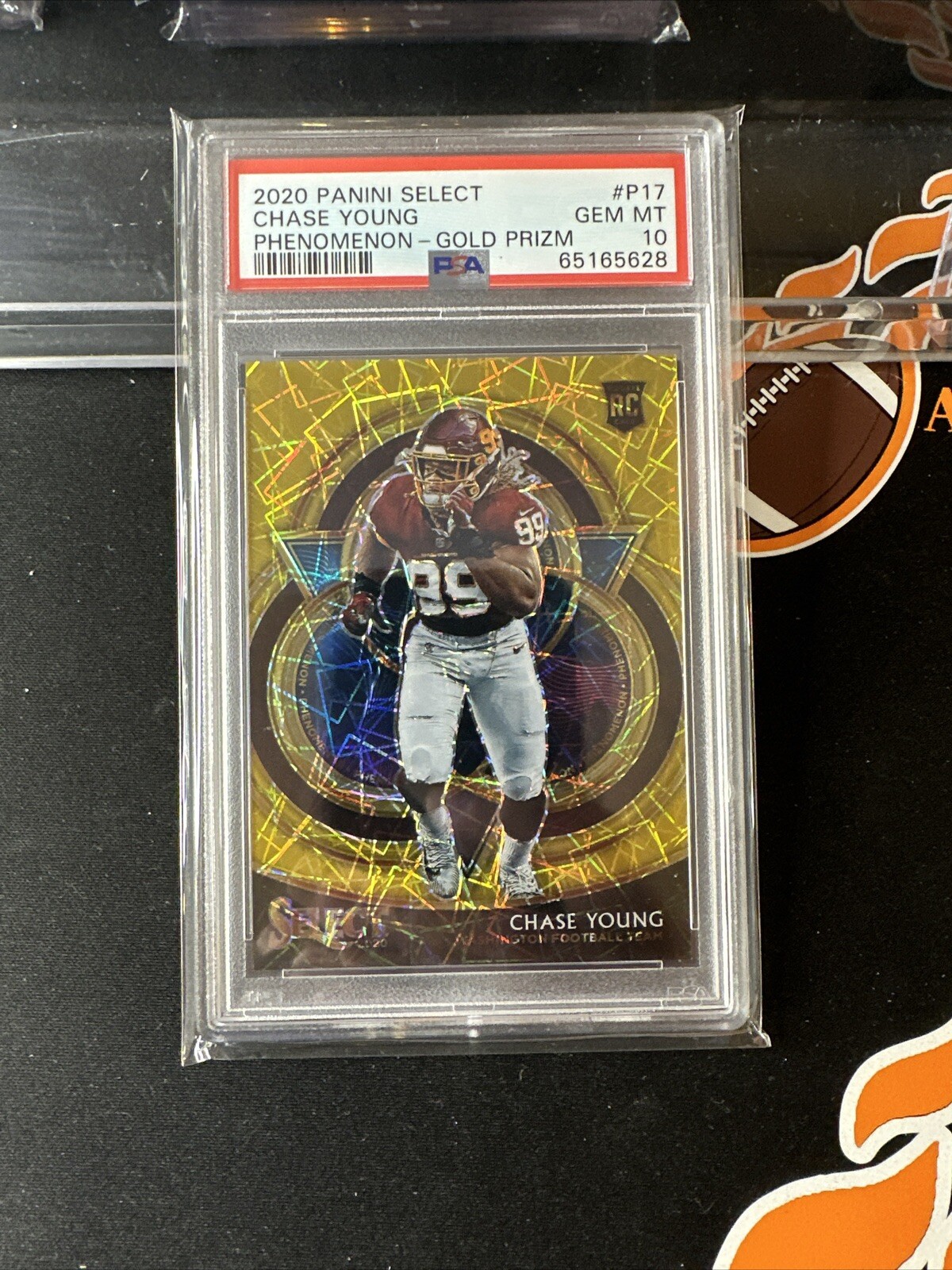 Chase Young Panini Select Phenomenon #P17 Gold Prizm