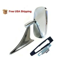 Camaro Chevelle  El Camino Impala Nova Outer Door Rectangular Mirror LH M1031