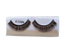 Brown Long Doll Eyelashes 1  Flutter Lashes  Tutorial Make Replace Fix 1 Pair