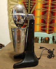 Hamilton Beach Mixer Blender Drinkmaster Milkshake Smoothie Black Chro 2spd Tilt