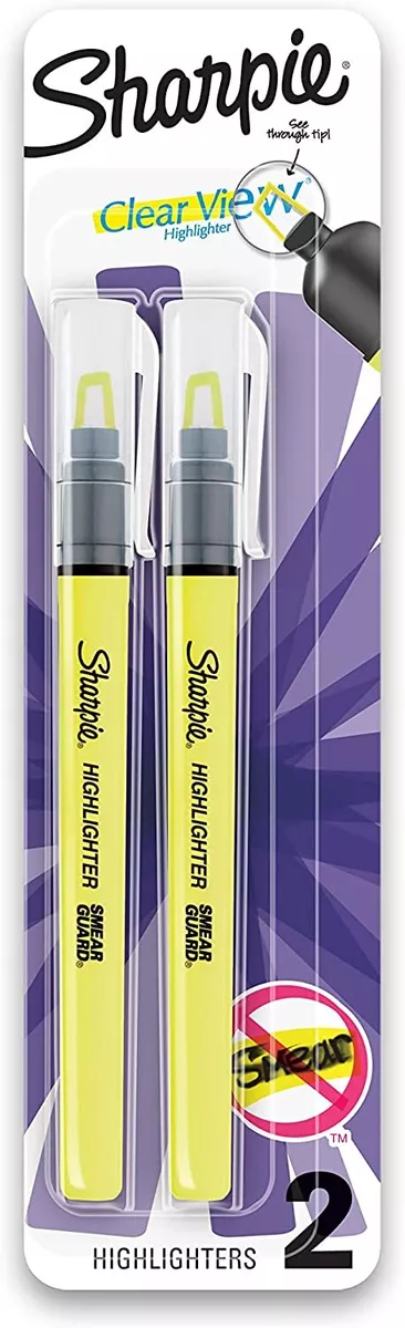 Sharpie clear outlet view highlighters