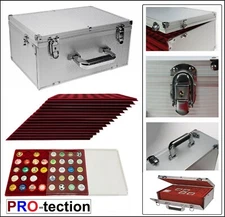 SAFE-273-Sammelkoffer-Champagnerdeckel-GIGANT-520- Fächer-1 7/32in pro-Schutz