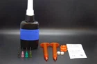 50g Fly Tying Thick UV Resin, Glue Set Kit with Plungers, Nozzles, Prep Pads