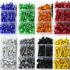 Complete Fairing Bolt Kit Bodywork Screw Fasteners Universal Fit For Motorcycles