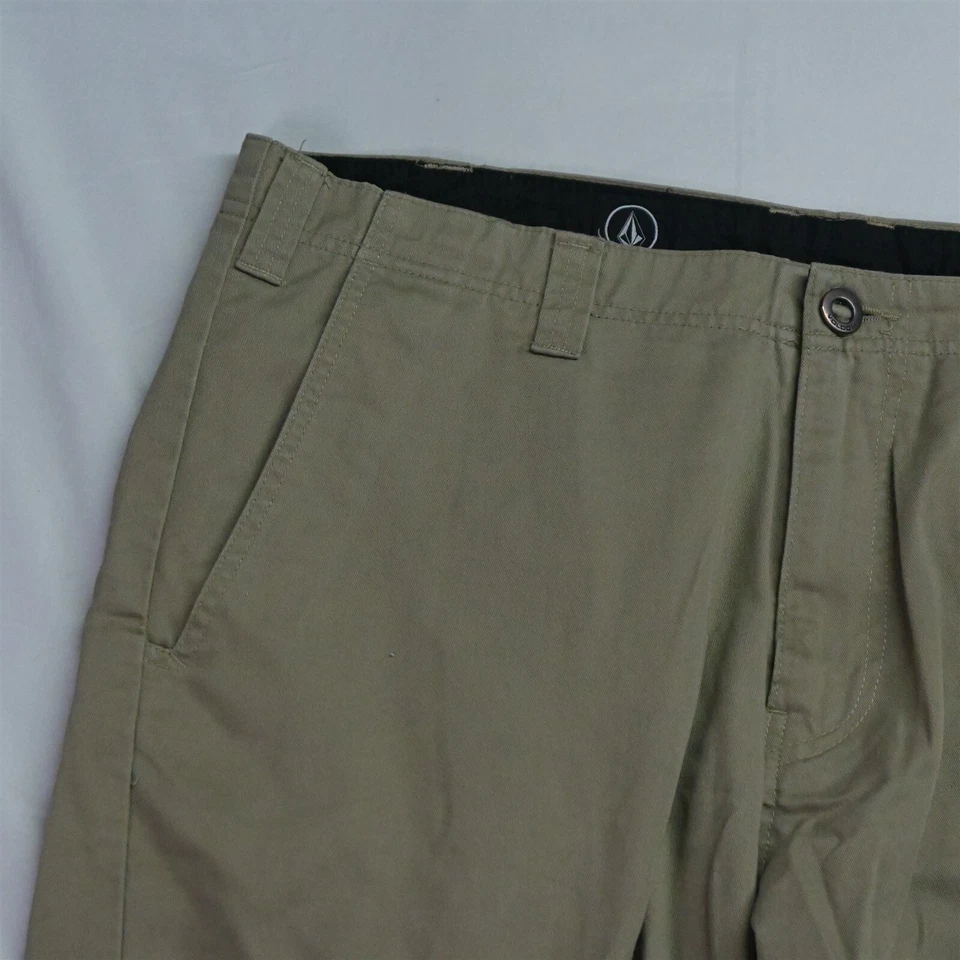 Volcom 36 x 9" Khaki Vargo Cargo Shorts - Image 2 of 4
