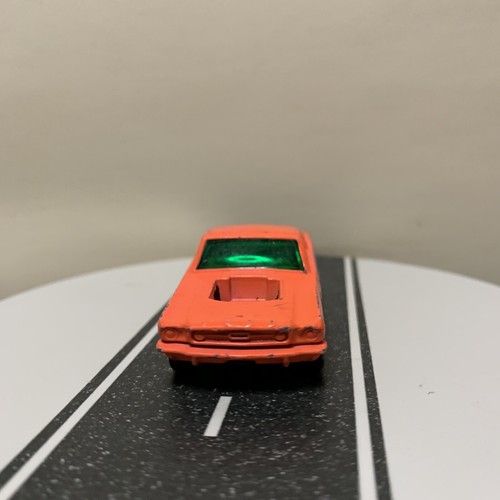 Matchbox Lesney Superfast No. 8 Mustang Wildcat Dragster Fluorescent Pink/Orange - Picture 15 of 21