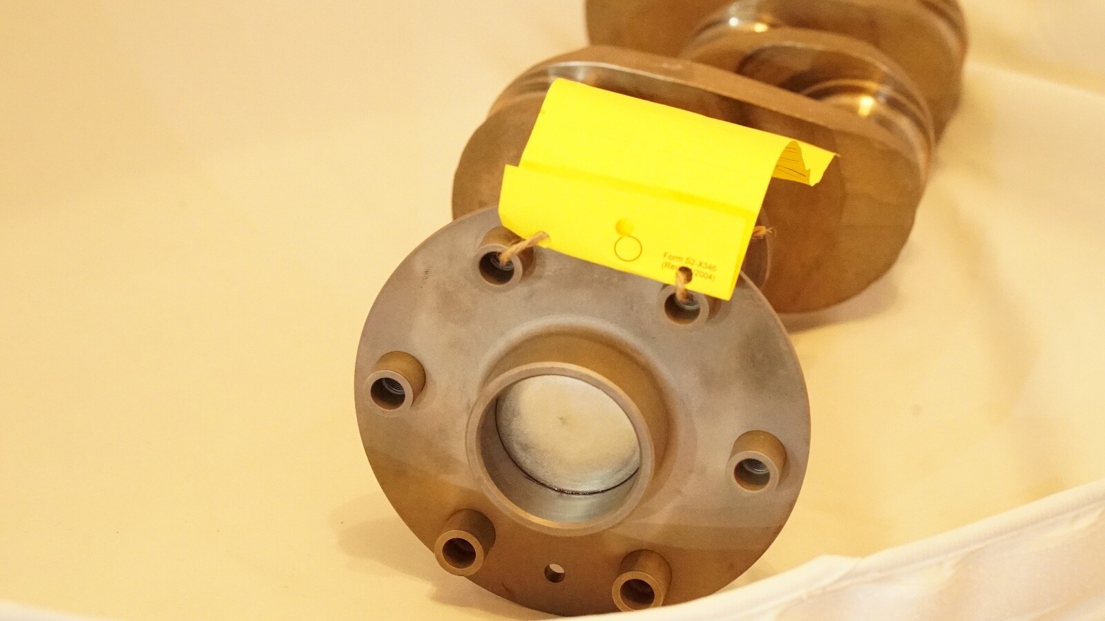 Continental TCM O200A Crankshaft PN 530182 Serviceable Crack inspected