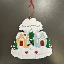 From Our House To Yours Personalized Christmas Ornament Gift