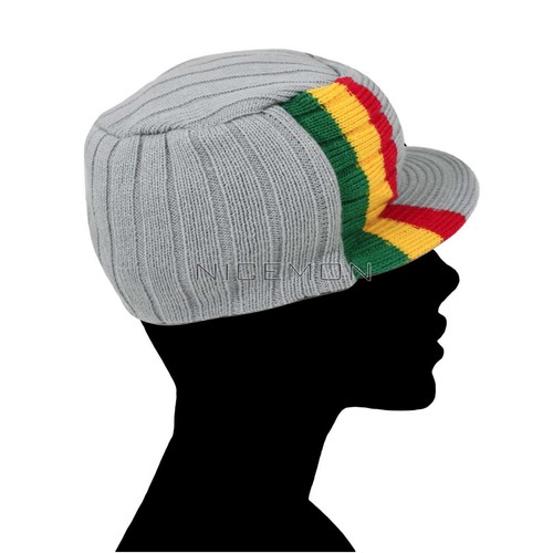 Roots Reggae Beanie Knit Cap Hat Kufi 