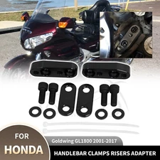 Handlebar Clamp Riser Adapter For Honda Goldwing GL1800 Audio/Comfort GL1800P
