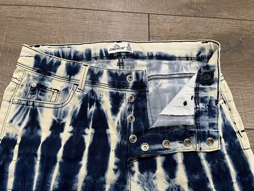 Jordache Denim Tie Dye Denim Jeans Bermuda Shorts Girls Sz 16 - Picture 13 of 15