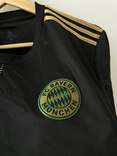 BAYERN MUNICH 2021/2022 AWAY FOOTBALL SHIRT SOCCER JERSEY CAMISETA ADIDAS GM5317 - Picture 8 of 15