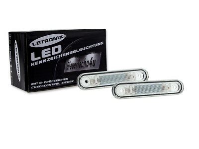 LETRONIX SMD LED Kennzeichenbeleuchtung Mercedes C-Klasse W202 vor FaceLift