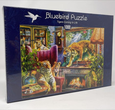 Bluebird Tigers Coming To Life 1000 Piece Puzzle
