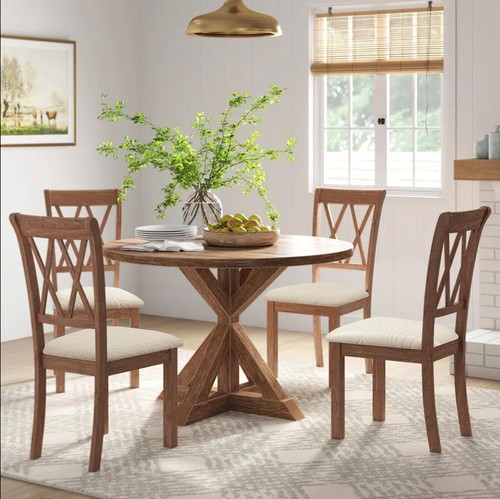 Wasserdichte Stuhl Sitzbezüge 4 Stück Stretch Jacquard Stuhl Sitzbezüge Waschbar... - Bild 2 von 8