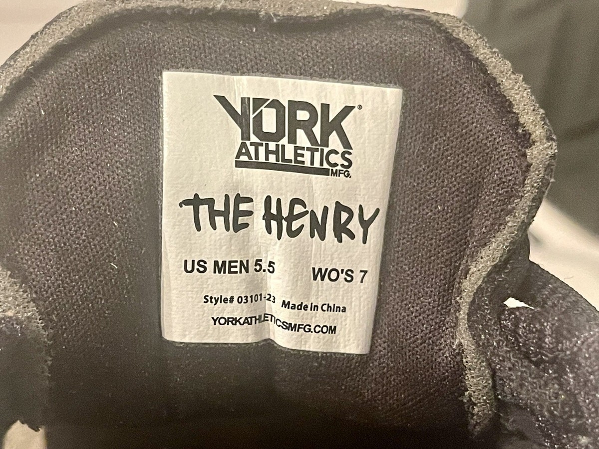 York Athletics sneakers men size 5.5 and women size 7 Unisex York Athletics The Henry Unisex Half & Half Sneakers Shoes  main image 2
