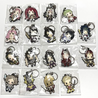 Fire Emblem Awakening Rubber Keychain Set Lot 18pcs Strap Collection
