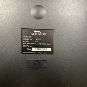 Neo Geo AES Console Complete In Box with Original Manual