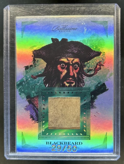 2023 Bellissimo Blackbeard the Pirate Relic 85 #/50