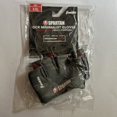New Franklin Sports Spartan Race Minimalist Traditional OCR Glove Pair Size XXL