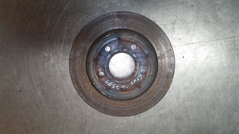 Rear Disc Brake Rotor from 2012 Ford FOCUS  6737762