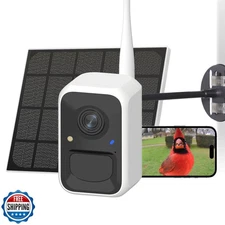 NETVUE by Birdfy Upgraded Smart Bird Feeder Camera, Solar Powered