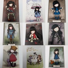 Santoro London Rectangle Post Cards 15cm Gorjuss Little Girl select design