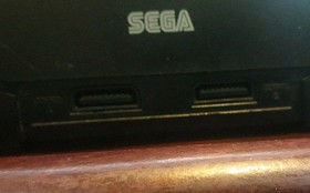 sega saturn model 2 console retro collectable with x men children of atom game