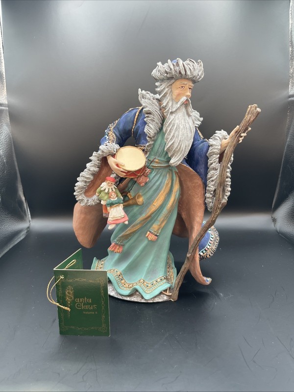 VINTAGE DUNCAN ROYALE HISTORY OF SANTA COLLECTION FIGURINE 1986 MONGOLIAN ASIAN