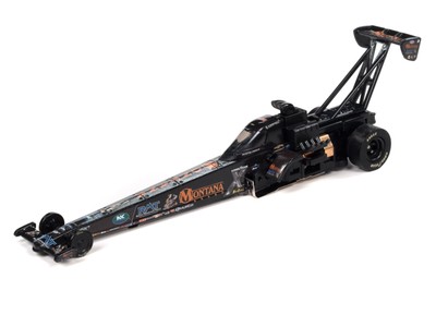 Auto World 4Gear Austin Prock - 2023 Montana Branded Top Fuel Dragster Ho Scale 