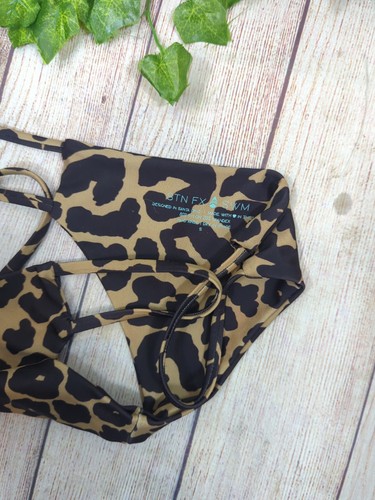 Bas de bikini femme Stone Fox Swim LEOPARD GUÉPARD CÔTÉ DÉCOUPÉ petit - Photo 5/5