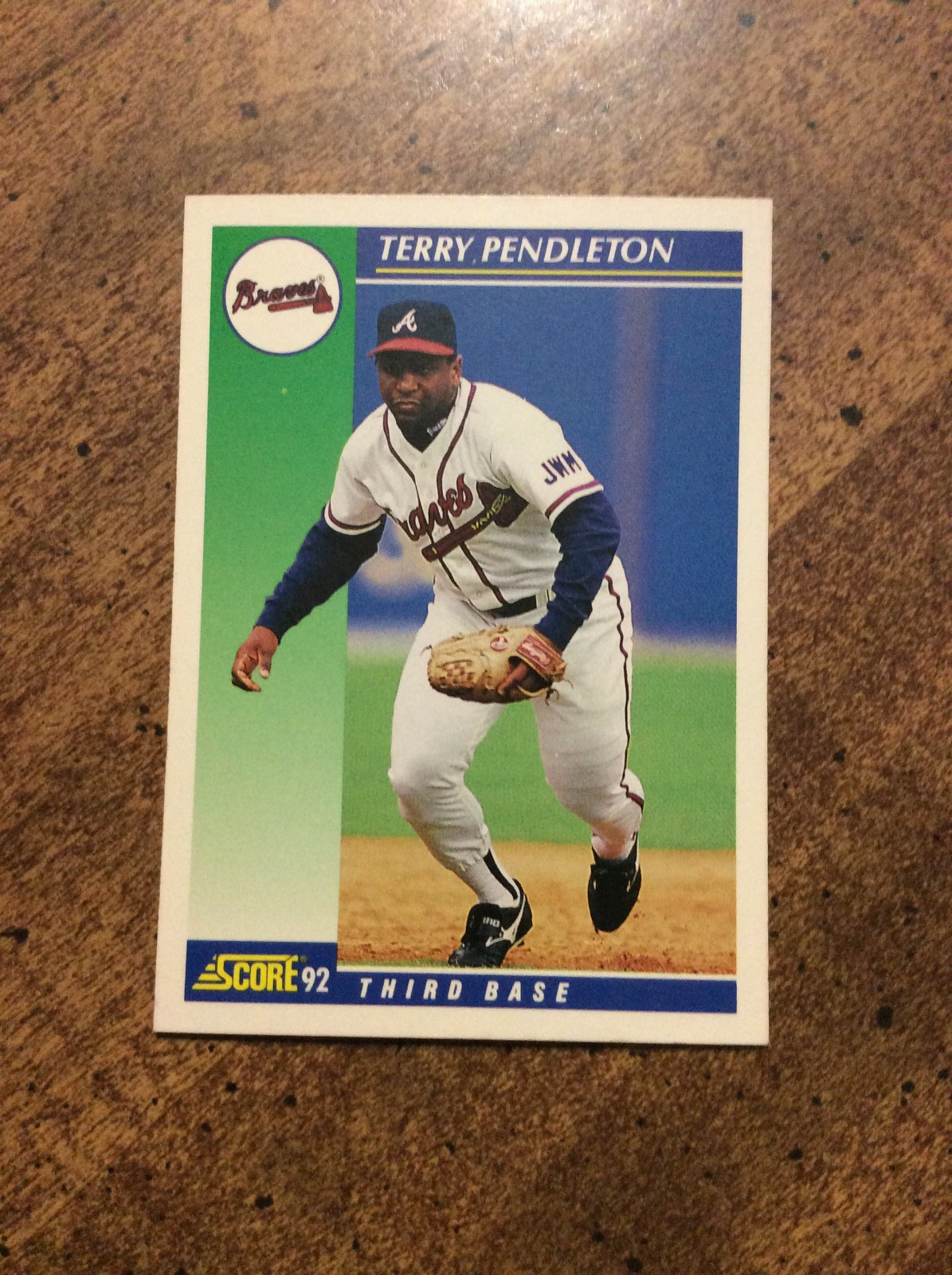 1992 Score #18 Terry Pendleton, Braves      nm  ib