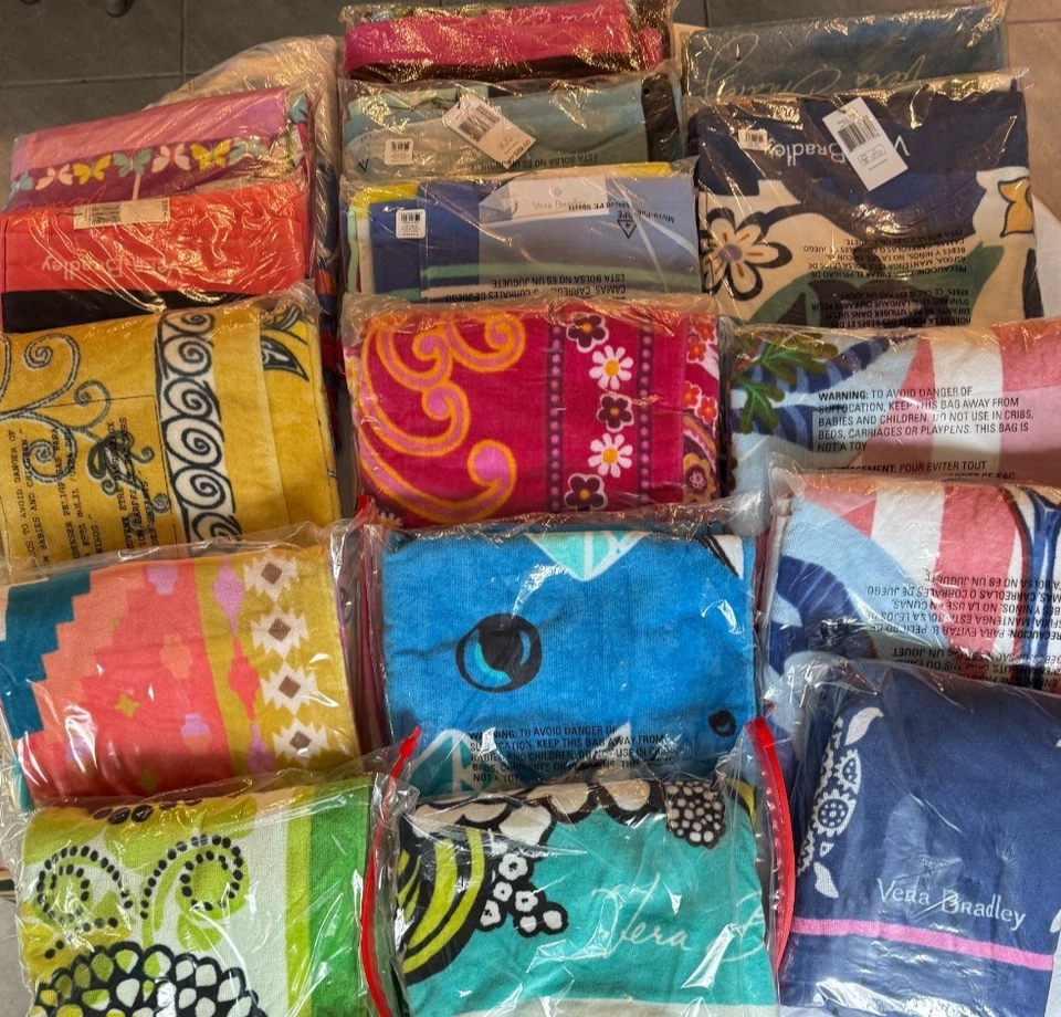 VERA BRADLEY BEACH TOWEL NWT/NWOT CHOOSE YOUR PATTERN (Z) - Image 3 of 3