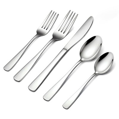 20 Piece Silverware Set - Stainless Steel Silverware Sets for 4 Include Spoon...