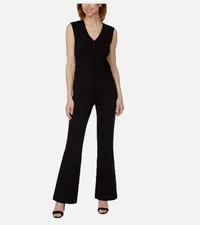 BUFFALO by David Bitton Ladies' Ponte Sleeveless Jumpsuit, Black, Medium