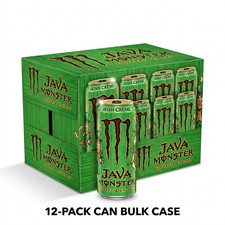 Monster Java Irish Cream -Pack Of 12 Energy & Fitness Drink 444ml EXP  13/12/27