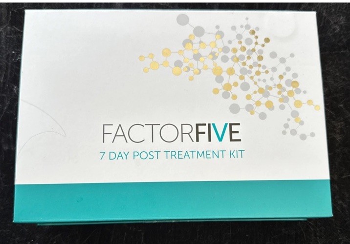 FactorFive - travel size kit or 7 day post care kit
