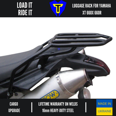 Rear Luggage Rack Yamaha XT 660 X / XT 660 R 2004-2017 Heavy Duty Cargo Carrier