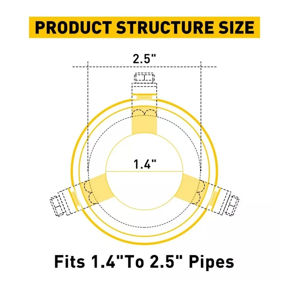 Tubo de escape trasero silenciador punta trasera accesorios redondos para Volkswagen Jetta sedán Foto 2 de 4